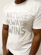 Load image into Gallery viewer, Nature Always Wins - Reflective White Tee