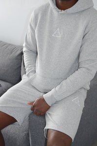 Grey Aura Hoodie
