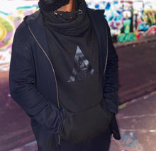 Load image into Gallery viewer, Black on Black - Aura Hoodie

