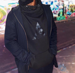Black on Black - Aura Hoodie