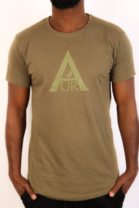 Olive Green - Aura Tee