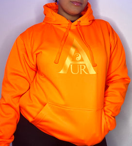 Neon Orange  - Aura Hoodie