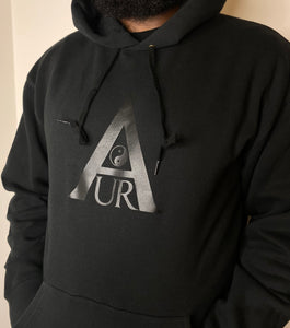 Black Hoodie - Black Logo